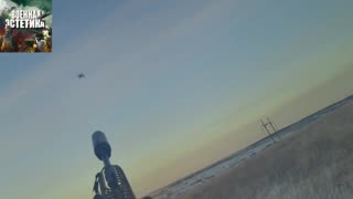 Close Call: Russian Shot Down a Drown That Barely Missed Him