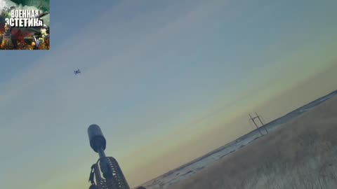 Close Call: Russian Shot Down a Drown That Barely Missed Him