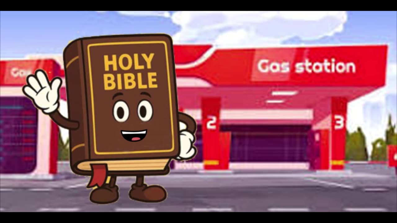 Happy Fills Up His Tank