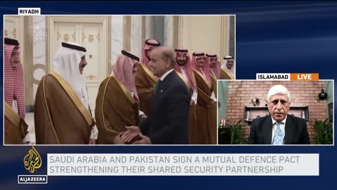 Saudi Arabia signs mutual defence pact with nuclear-armed Pakistan