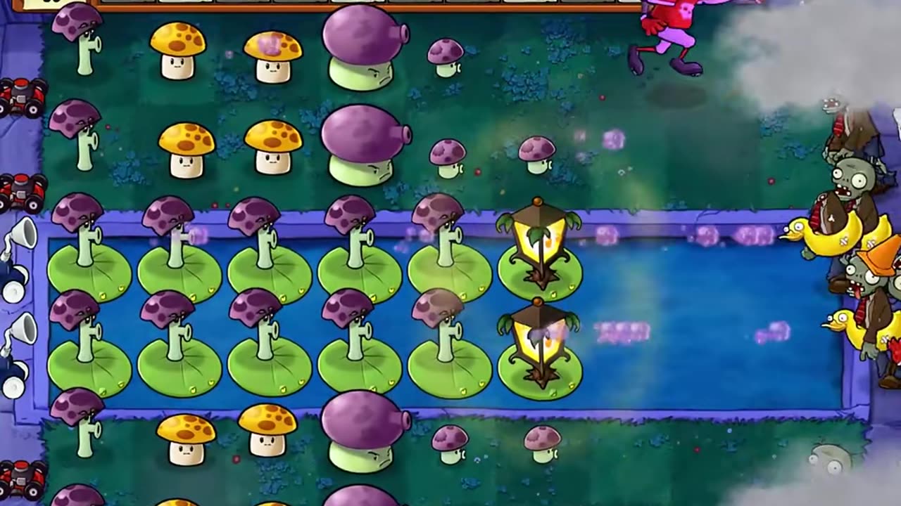 Battle in the Moonlit Garden: Nighttime Strategy Unleashed
