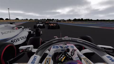 Sergio Perez Having A FIRE Start! [F1 2020]