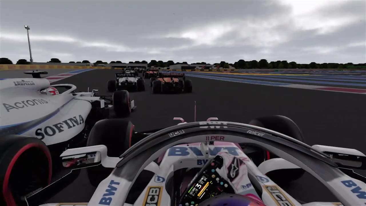 Sergio Perez Having A FIRE Start! [F1 2020]