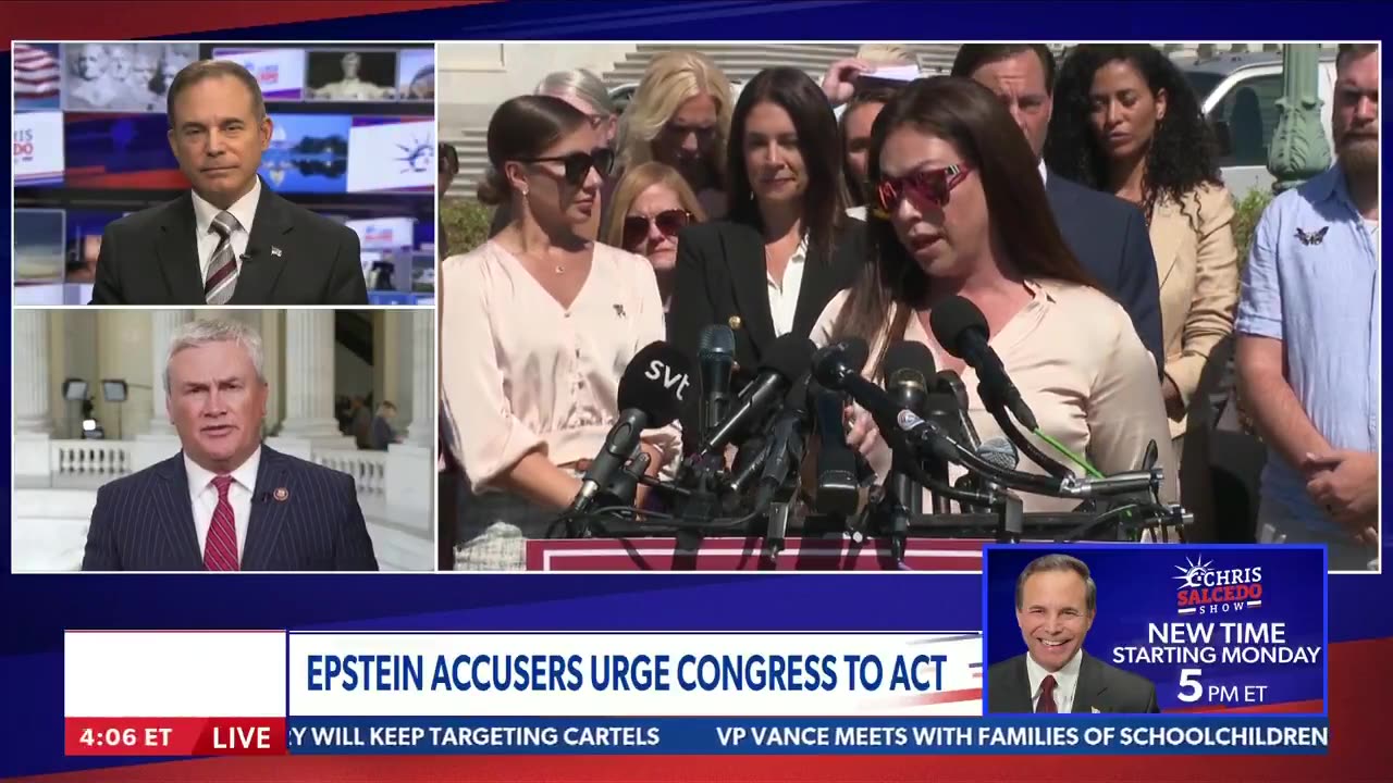 James Comer Calls for Trump Administration to Disclose Epstein Documents