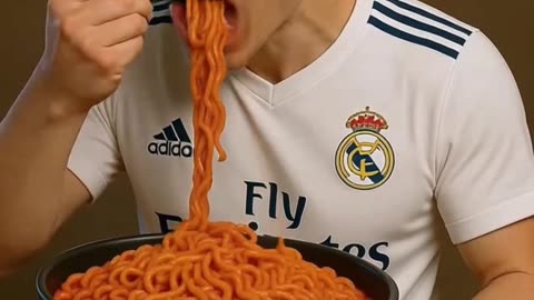Woww Ronaldo Mukbang😱😱