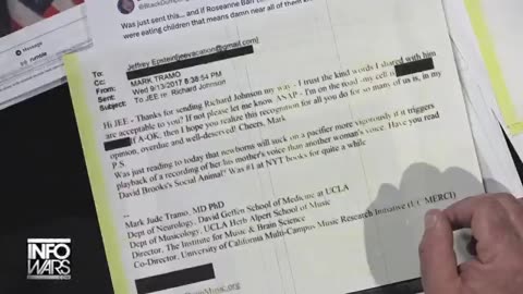 Epstein Consulted Top Scientists On How To Make Babies Perform Better Under Sexual Torture