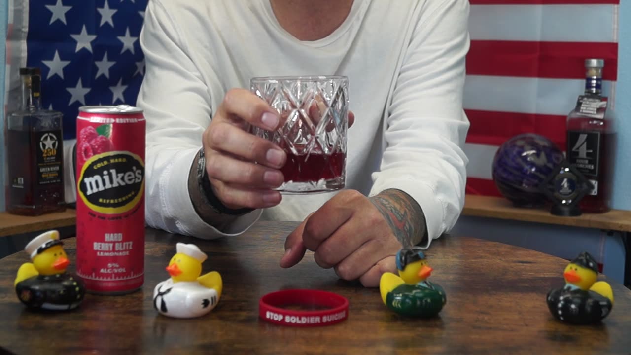 CWO3 Andrew Cully - Mikes Hard Berry Blitz Lemonade RTD Cocktail Review