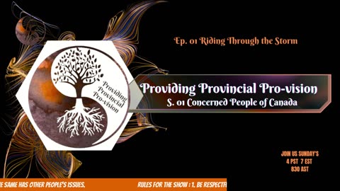 Providing Provincial Pro-vision: S. 01 : Concerned People of Canada