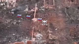 Russian Soldiers Cut Down One After Another