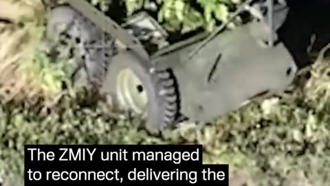 🤖🩹 Ukraine Russia War | ZMIY Robot Evacuates Soldier Under Fire | RCF