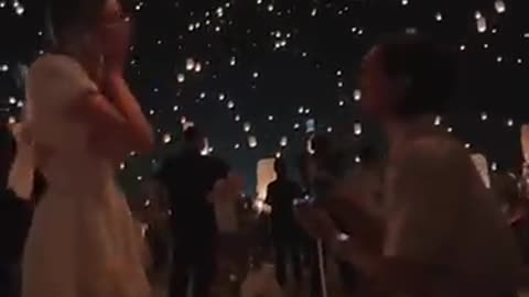 Trending: The coolest looking proposal ever ❤️