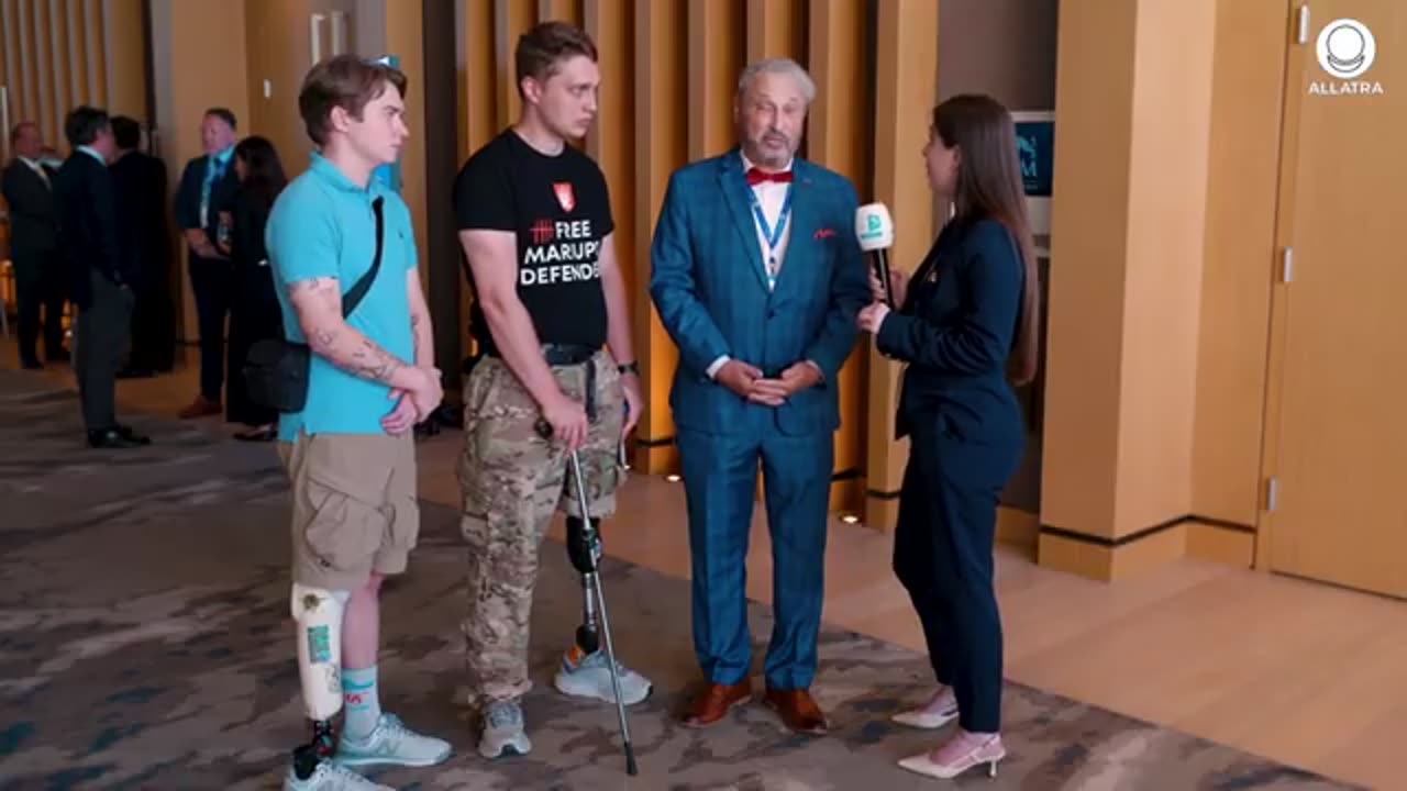 AZOV Veterans and the U.S.Navy Captain: Dialogue on Ukraine's Future/ALLATRA TV