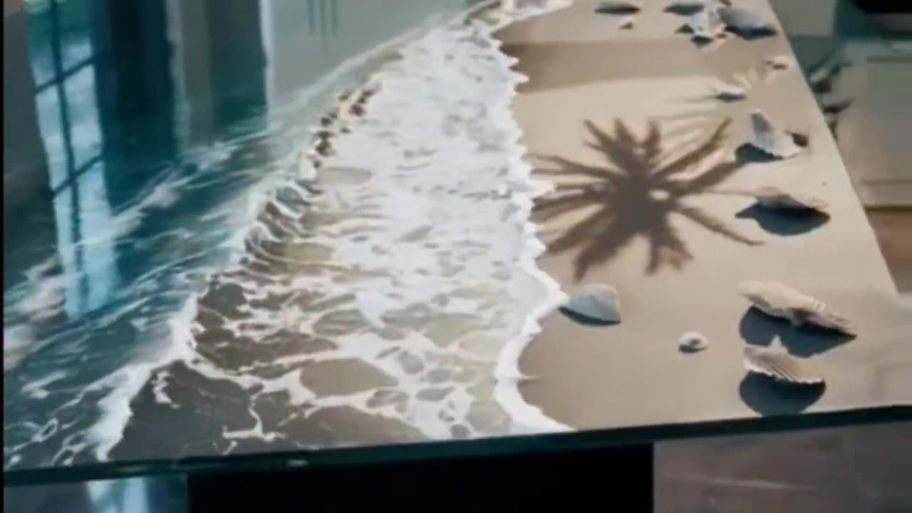 Ocean Table Futuristic design