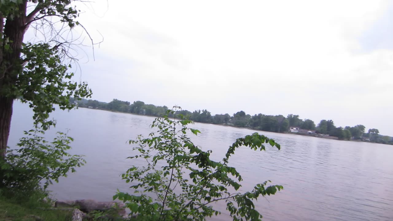 Sitting down by the water
