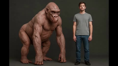 Silverback Gorilla Effortlessly Cracks a Coconut Yet Some Still Believe 100 Men Could Beat Him?