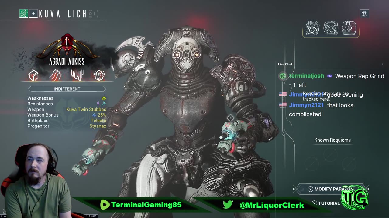 Terminal Gaming - Warframe One More Rep Weapon