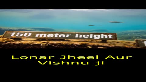 LONAR LAKE AND LORD VISHNU 🙏