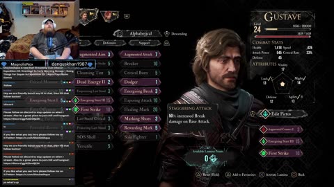 Overslept So Early Morning Stream | Doing Things For Esquie in Expedition 33 | Aqua Plays Some Games