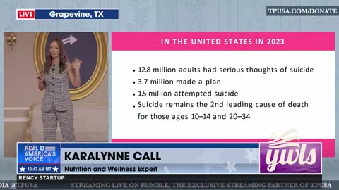 FULL KARALYNNE CALL SPEECH - YOUNG WOMEN'S LEADERSHIP SUMMIT