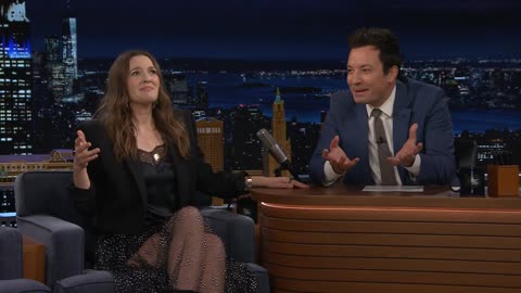 Drew Barrymore See Thru Legs Dress 5 16 24