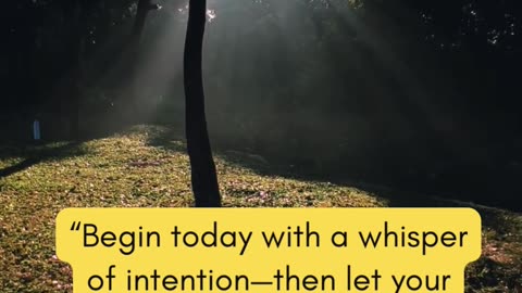 Begin...
