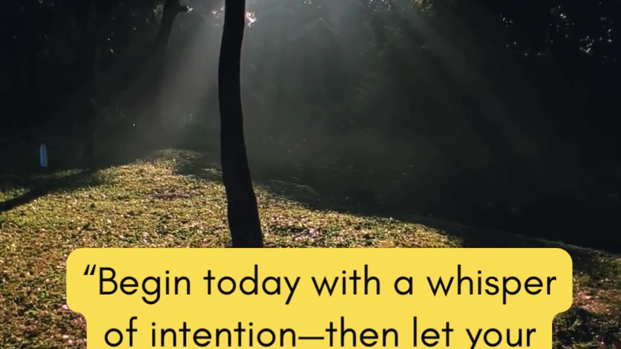 Begin...