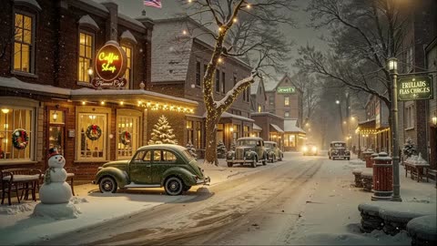 Tranquil Winter Nights ❄ | Smooth Jazz for Cozy Evenings & Soft Snowfall