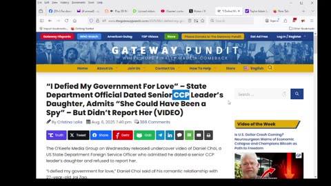 US State Department Foreign Service Officer Dated Senior CCP Leader’s Daughter