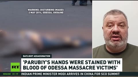 'Parubiy's hands were stained with blood of Odessa massacre victims' — Vasily Prozorov