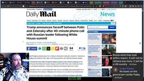 🛑LIVE: A CRAZY Amount of News! (8/19/25) 