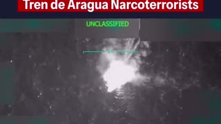 The White House released video of the Venezuelan drug boats being decimated
