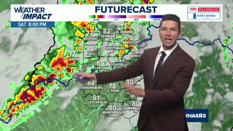 WHAS11+ Weather Impact forecast - Friday, July 11