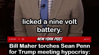 Bill Maher Calls Out Sean Penn over Trump Meeting Hypocrisy