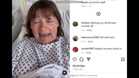 GOOD MORNING BRITAIN LORRAINE KELLY FULLY BOOSTED OVARY REMOVAL
