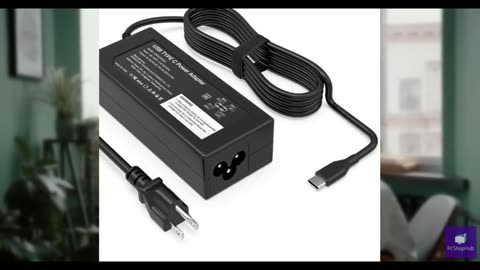 GKLSPL 65W USB C Laptop Charger Compatible with Dell Laptop and More USB Type C