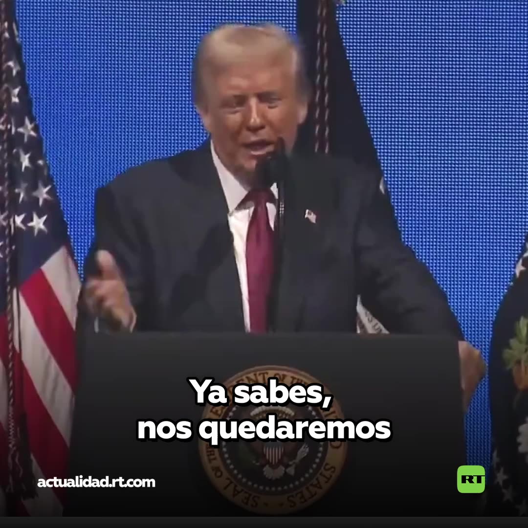 Trump: "No queremos entrar en guerras"