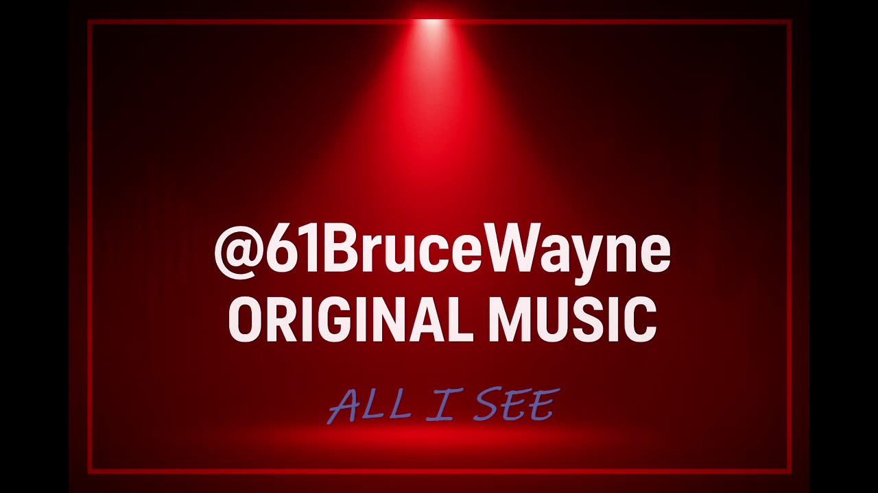 All I See (Romantic Synth Mix) Original Song by BruceWayne