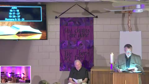 April 18, 2025 Good Friday Sermon at Lamb of God - Romans 5:12-21