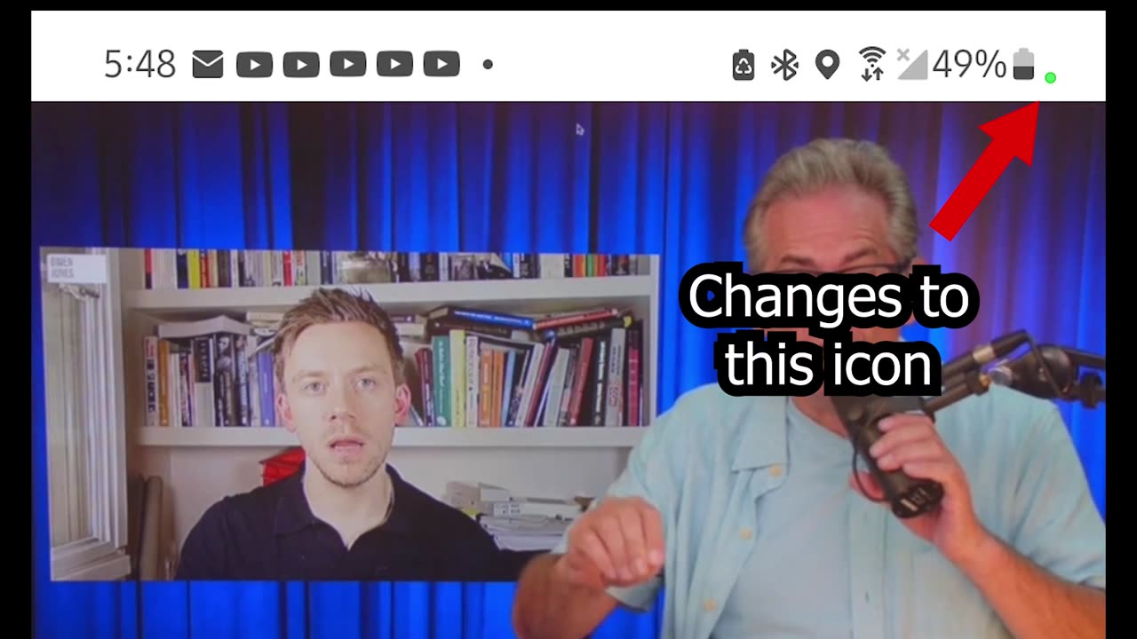 Rumble turns on your camera when you watch videos?