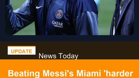 Beating Messi's Miami 'harder than it may seem' PSG's Luis Enrique