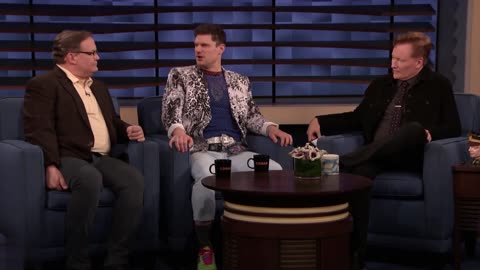 Flula Borg As Alec Bladwin's German Brother | Conan On TBS