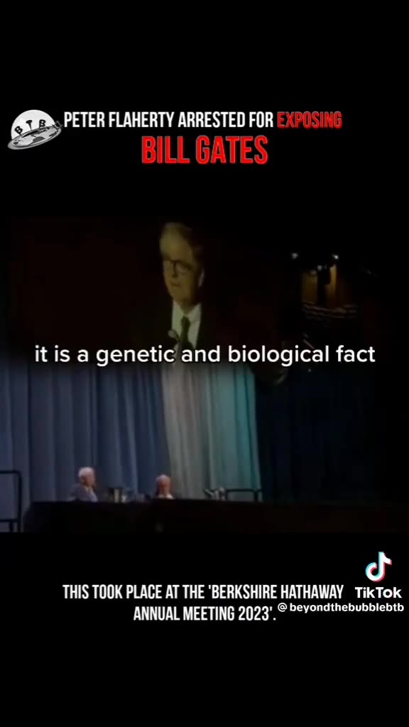 Peter Flaherty Arrested For Exposing Bill Gates