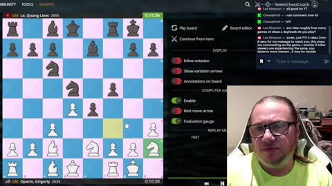 LIVE Chess with Soren