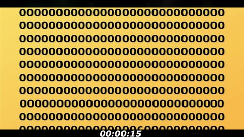 Letter C puzzle: Find the letter C... There's a lot of 0, but it is easy!