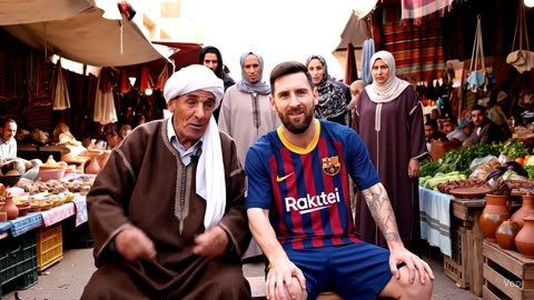 Brought You Washed Messi to the Market 😂⚽"