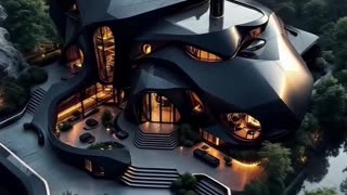 This neo-futuristic mountain residence gives you a taste of the future Would you live here