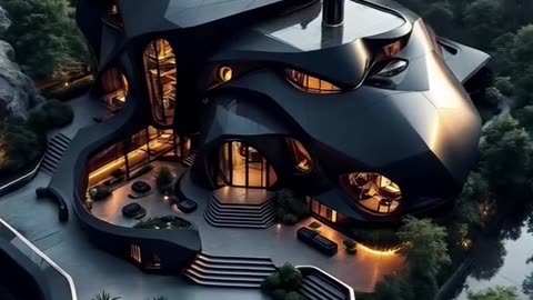 This neo-futuristic mountain residence gives you a taste of the future Would you live here