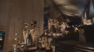 A glimpse inside the Grand Egyptian Museum