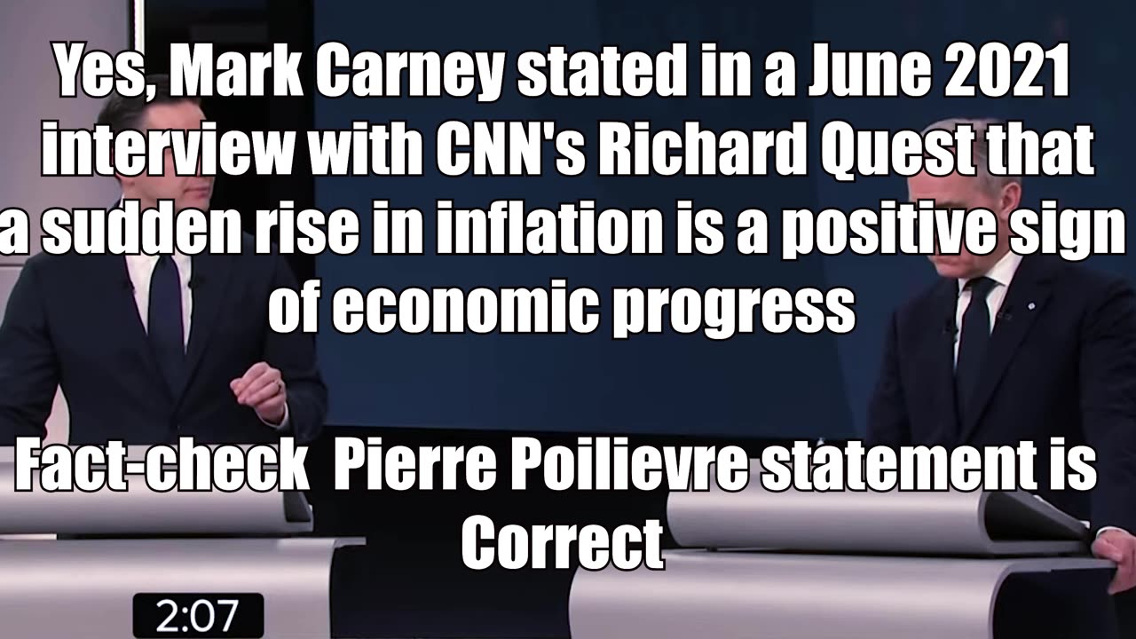 Poilievre Carney Debate Clip