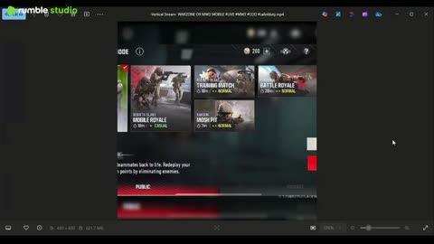 WARZONE OR MW3 MOBILE LIVE